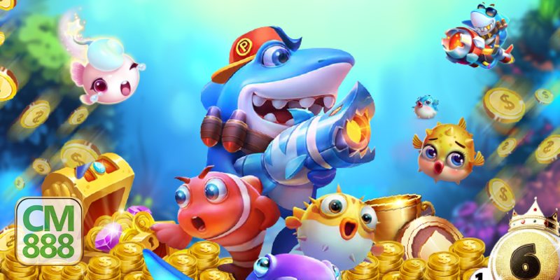 Bắn Cá Online CM888 - Không gian bắn cá 3D sống động